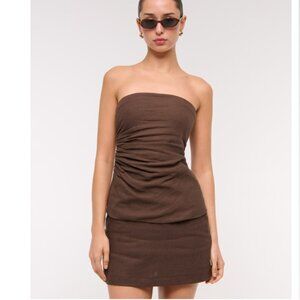 Abercrombie & Fitch linen tube top sz XL